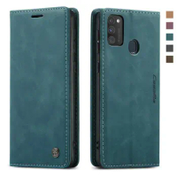 Shockproof Case Leather Etui for Samsung M31 Case Samsung M21 M30S M20 M10 M 31 30 S 30S Flip Cover for Samsung Galaxy M 21 Case