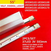 Original LED Backlight Strip for Samsung Louvre 55" TV UE55K5102 UE55K5100 UN55K5300 UE55K5300 UE55K5105 UE55K5170