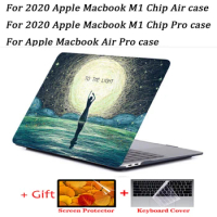 Laptop Case For MacBook Pro 13 Case 2020 M1 A2338 Touch ID Coque For Macbook Air 13 A2337 Funda Pro 16 Case 13.3 15 accessories