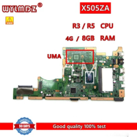 X505ZA With R3 / R5CPU 4GB RAM Laptop Motherboard For Asus RX505Z A580Z A505Z X505Z Notebook Mainboard