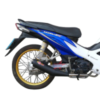 ❣ท่อ WAVE 110I NEW ย่น ท่อผ่า เวฟ 110 ท่อผ่าหมก W110I NEW ย่น ตรงรุ่น ท่อ มอก. พร้อมคอท่อ สแตนเลส