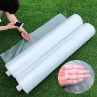 0.1mm Transparent Plastic Cloth Swimming Pool Pond Liner Garden Supplies Large Adult Pool Fish Ponds Rain Water Tray Paravent