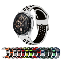 20mm 22mm Silicone Band For Huawei Watch GT 2 GT 3 42mm 46mm Strap Sport Bracelet For Huawei GT 2 Pro/GT Runner 2E/Watch 3 4