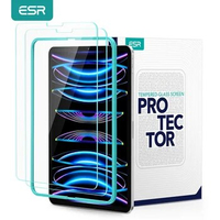 ESR for iPad Pro 11 Screen Protector for iPad Pro 12.9 Tempered Glass for iPad 10 Air 4/5 HD Clarity Film with Alignment Frame