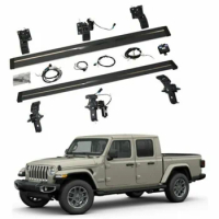 Fits for Jeep Gladiator JT 2020-2023 Deployable Electric Running Board Nerf Bar