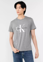 Calvin Klein 淨色刺繡T恤 - Calvin Klein Jeans