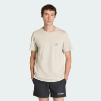 adidas Hiking TERREX MOUNTAIN GRAPHIC T-SHIRT Men Beige KB9601