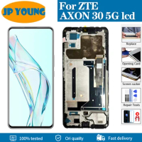 6.92'' Original For ZTE AXON 30 lcd A2322 LCD Display Touch Screen Digitizer Assembly For AXON30 A2322 A30 Display with frame