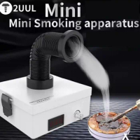 Mini Smoke Absorber Soldering Cleaner Dust Fliter Welding Fume Extractor For Phone Repair Soldering 