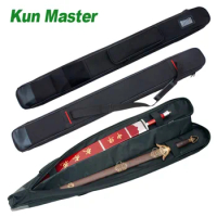 1.1 Meter Sword Bag Can Packed 2 Sword Waterproof Bag For Stick Knife Katana Kendo Holder Carry Case Tai Chi Shoulder Bag
