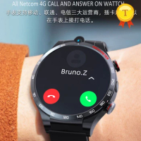1.6inch high-definition round touch screen 4+128gb smart watch independent 4G call answer 8MP DUAL camera for Android ios phone