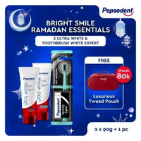 [PEPSODENT SET] Buy 1 Pepsodent Ultra White Ultimate Bright + 1 Pepsodent Ultra White Fresh Shine + 