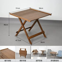 walkhike戶外露營折疊桌手提可攜式輕便野炊車載休閒裝備簡約桌子（平行進口）