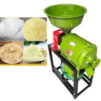 Household Small Multifunctional Flour Mill Wheat Corn Flour Grinder Pea Wheat Bran Separation Crusher Machine