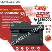 PANTUM M6550NW Printer Laserjet Multifungsi Mono Print, Scan, Copy, Wifi & ADF