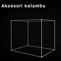 Kelambu Aksesoris (Tiang saja) Penyangga Stainless Kuat dan Konektor Khusus