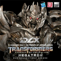 【In Stock】3A Threezero DLX Megatron Revenge Of The Fallen Action Model Transformers Robot Toys Collectible