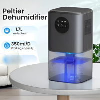 Smart Dehumidifier Moisture Absorber Low Noise 1.7L