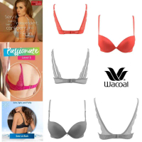 New WACOAL BACK LACE PUSHUP BRA