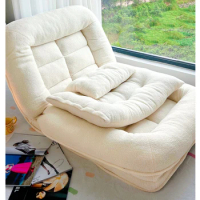 Human Kennel Lazy Sofa Sleeping and Lying Single Double Person Net Red Tatami Bedroom Small Sofa Folding Sofa Bed