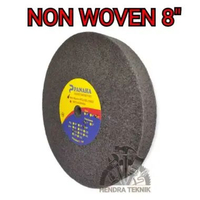 GRINDA POLES STAINLESS 20cm NON WOVEN POLIAC 200mm MONEL GRINDING WHEEL 8" IN POLESAN GRINDA DUDUK 2