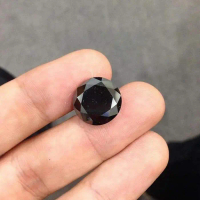Batu permata natural black diamond beserta memo