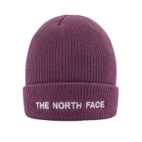 【The North Face】北臉 帽子 毛帽 運動帽 URBAN EMBROIDERED BEANIE 紫 NF0A8A3D1NI