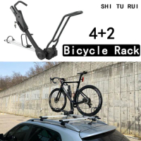 Bicycle Rack Roof-Top Suction Bike Car Rack Carrier Quick Installation FOR VW POLO Tavendor cross touran ID.4 X ID3X touareg