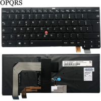 NEW French Laptop Keyboard For Lenovo Thinkpad T460S T470S Backlit FR Keyboard black