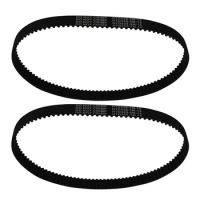 2Pcs Driving Belt Band Accessory Drive Timing Belt HTD 535 5M 15 535-5M-15 For E-Scooter Electric Bike Replacement Belt