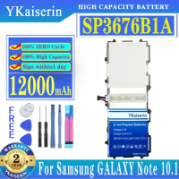 12000mAh SP3676B1A(1S2P) Battery For Samsung Galaxy Tablet Tab 2 Tab2 Note 10.1 P5100 P5110 P7500 P7510 N8010 SP3676B1A