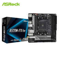 ASRock 華擎 A520M-ITX/ac AMD AM4 Mini-ITX 主機板
