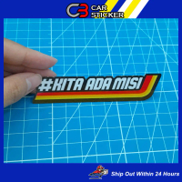 #KITA ADA MISI STICKER WHITE / M055