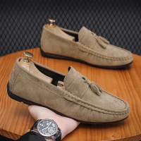 Men's Casual Shoes Fashion Classic Tassel Driving Casual Boat Shoes Men's High Quality Soft Sole Men's Loafers Moccasin Shoes