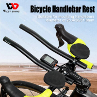 WEST BIKING 1 Pair Bicycle TT Handlebar Rest MTB Handlebar Extension Aero Bar