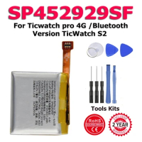 415mAh SP452929SF Battery For TicWatch Pro / TicWatch Pro 4G Watch Smart Watch Accumulator + Tools