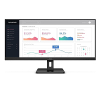 AOC U34E2M 34型 21:9 2K HDR窄邊框廣視角螢幕