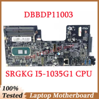 For Acer Mainboard DBBDP11003 Integrated Machine With SRGKG I5-1035G1 CPU Laptop Motherboard 100% Fully Tested Working Well