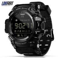 LOKMAT MK16 Smart Watch Fitness Tracker Remote Camera Alarm Week Date Sports Smartwatch Men Women 【Support Dropshipping】