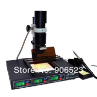 Free Shipping T862+ SMD soldering welding Rework Station upgrade from T862 Infrared BGA Rework Station