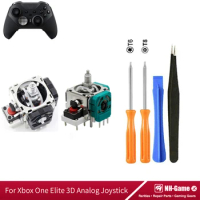 1/2pcs With Tools 3D Analog Stick For Xbox One Elite Series 2 Controller Sensor Module Rocker Potentiometer Thumbsticks