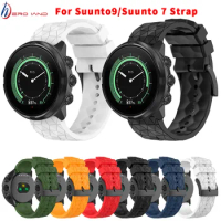 For Suunto 9 Baro 9 Spartan Silicone Strap Suunto 7 Sports Smart Watch Replacement Wristband