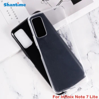 For Infinix Note 7 Lite Gel Pudding Silicone Phone Protective Back Shell For Infinix Note 7 Lite Soft TPU Case