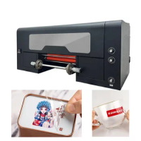 Hot Sale Wraps Sticker Uv dtf Priner Mobile Phone Case UV DTF Printer and Laminate with Dual xp600 Print Head