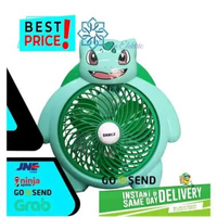 SANEX Kipas Angin Mini Berbagai Macam Karakter / Kipas Meja 8 Inch Bulbasaur