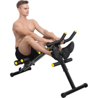 Foldable Ab Fitness Machine Core Trainer Equipment Height Adjustable Horse Riding Machine Thighs Buttocks Shaper