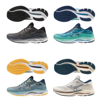【MIZUNO 美津濃】WAVE RIDER 27 SSW 男款慢跑鞋 J1GC237XXX 任選一件(慢跑鞋)