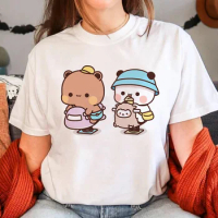 Bubu And Dudu t-shirts women Y2K tshirt female anime Japanese graphic clothing