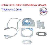 Full Gasket Set For 4500 5200 5800 Chinese chainsaw 45cc 52cc 58cc Chainsaw Spare Parts