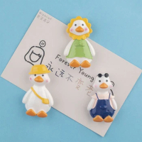 Duck Magnetic Refrigerator Sticker Magnetic Sticker Decal Ornaments for Home Bedroom Kitchen Refrigerator
